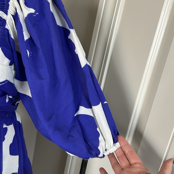 Crosby BY MOLLIE BURCH Hunter Dress Aegean Bloom Babydoll Sz S NEW - Picture 5 of 11